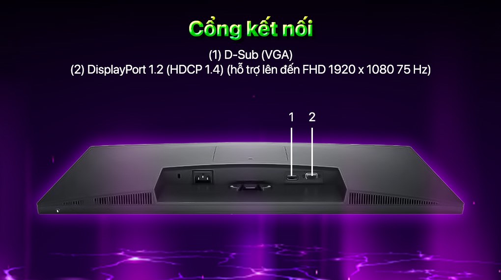 Màn hình Dell E2725H 27 inch FHD/VA/60Hz/5ms