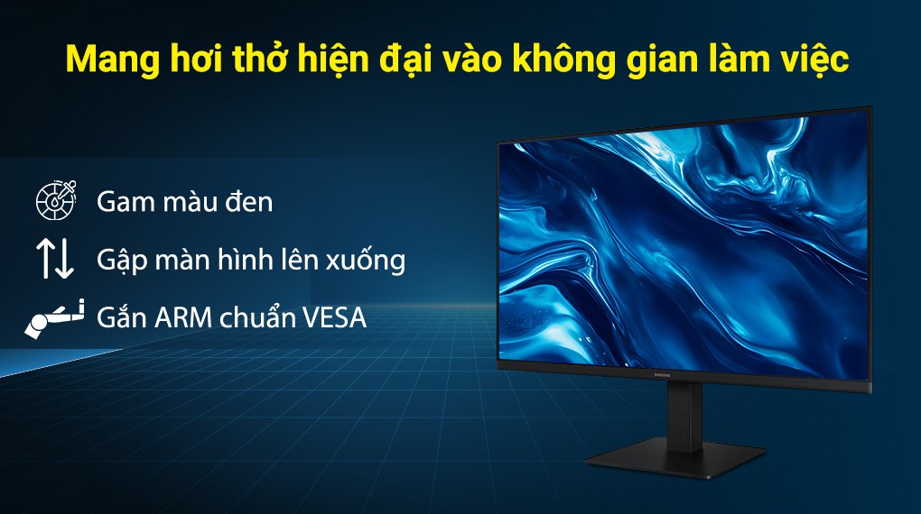 Màn hình Samsung S3 S30GD LS24D300GAEXXV 23.8 inch FHD/IPS/100Hz/1ms