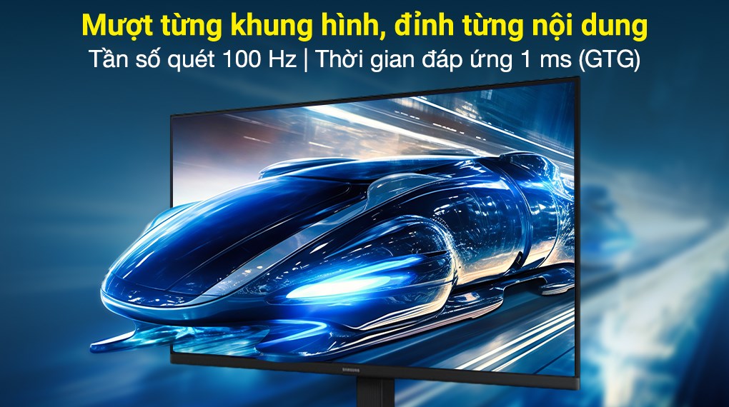 Màn hình Samsung S3 S30GD LS24D300GAEXXV 23.8 inch FHD/IPS/100Hz/1ms