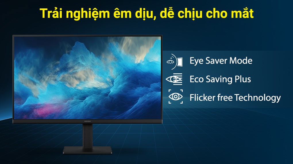 Màn hình Samsung S3 S30GD LS24D300GAEXXV 23.8 inch FHD/IPS/100Hz/1ms