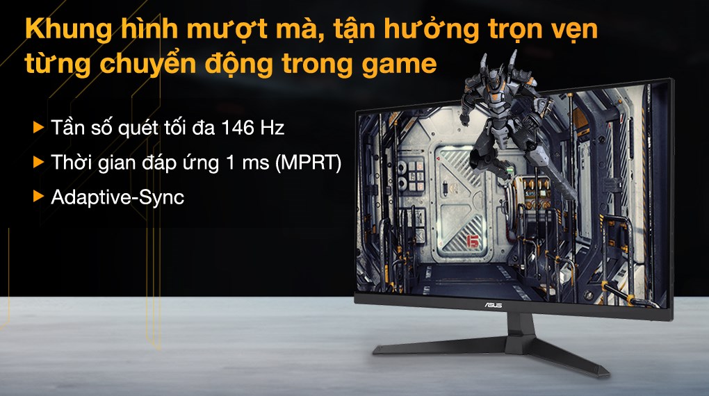 Màn hình Gaming Asus TUF VG249QE5A 23.8 inch FHD/IPS/146Hz/1ms