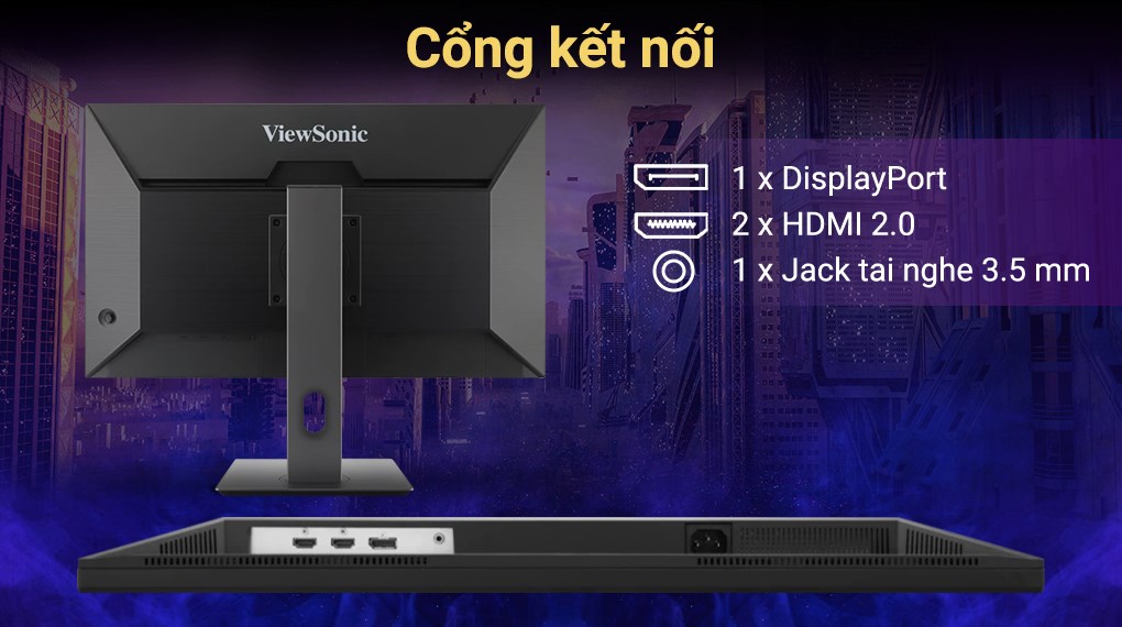 Màn hình Gaming Viewsonic VX2758A-2K-PRO-4 27 inch 2K/IPS/180Hz/1ms