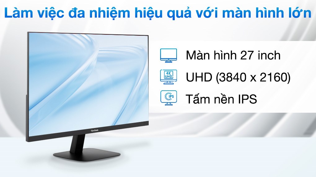 Màn hình Viewsonic VA2708-4K-MHD 27 inch 4K/IPS/60Hz/4ms