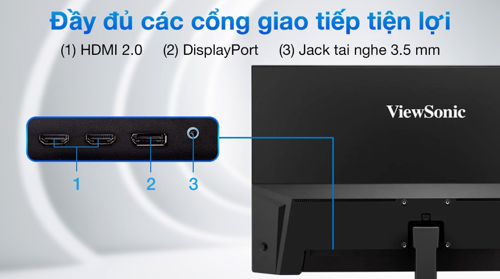 Màn hình Viewsonic VA2708-4K-MHD 27 inch 4K/IPS/60Hz/4ms