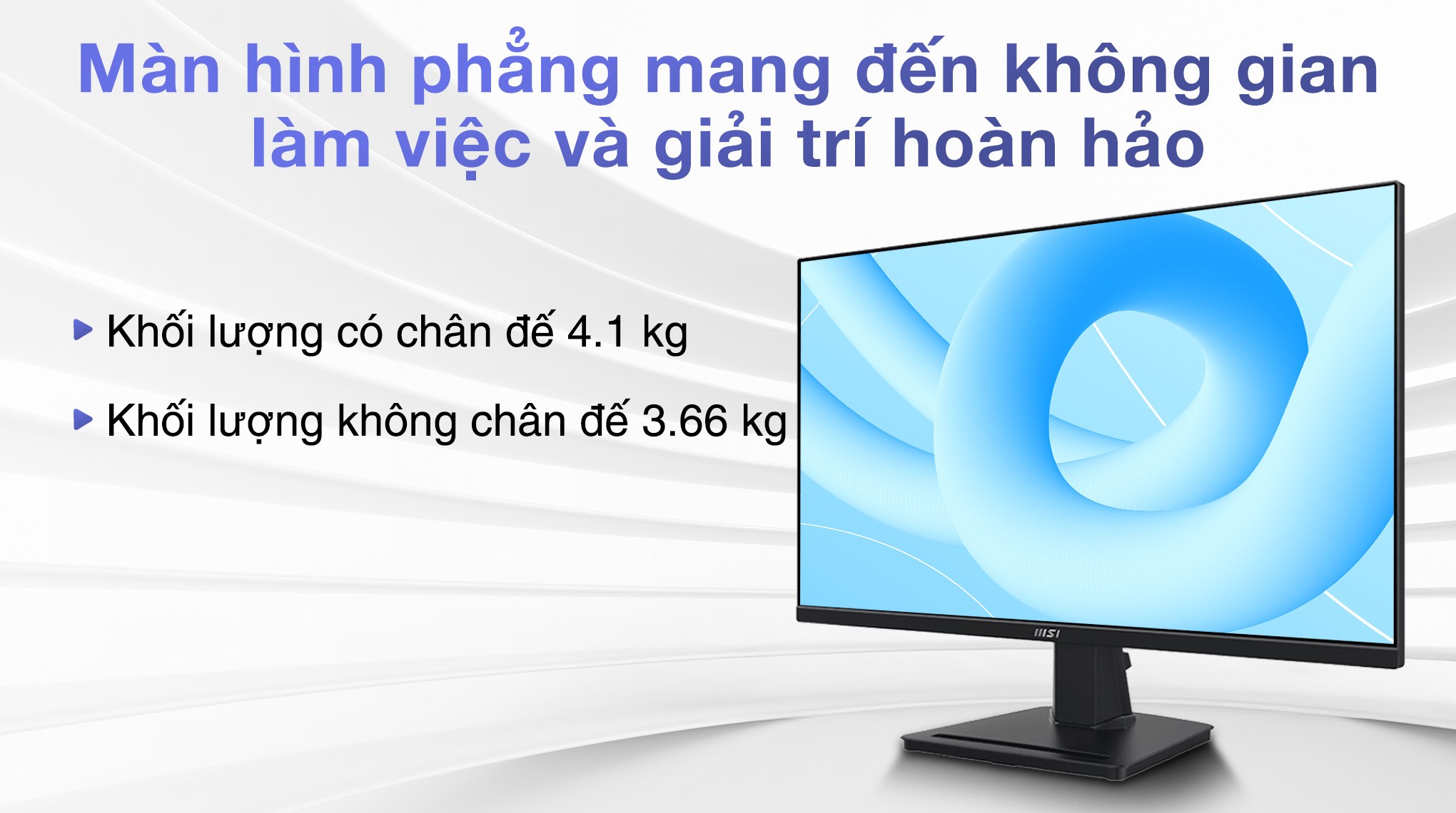 Màn hình MSI PRO MP275Q 27 inch 2K/IPS/100Hz/1ms