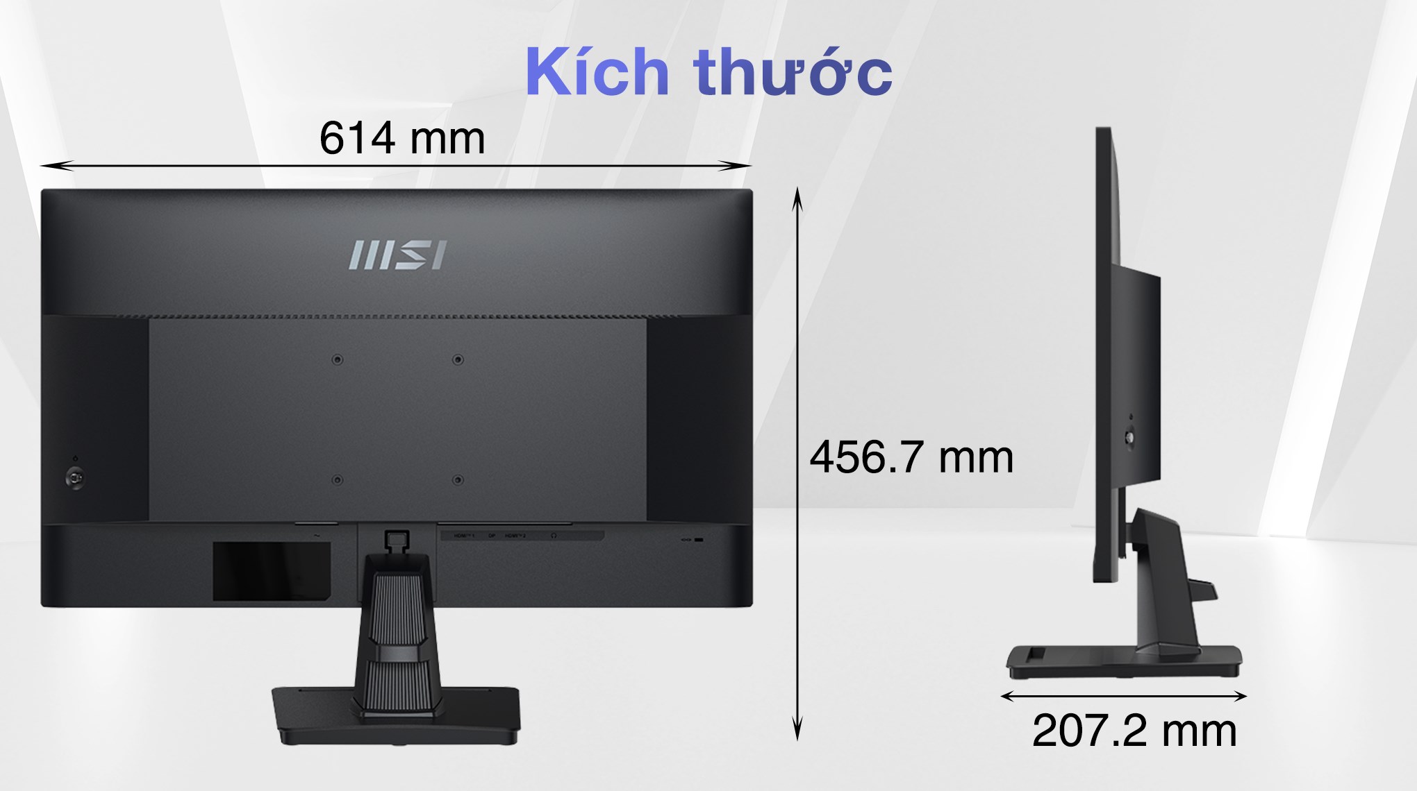 Màn hình MSI PRO MP275Q 27 inch 2K/IPS/100Hz/1ms