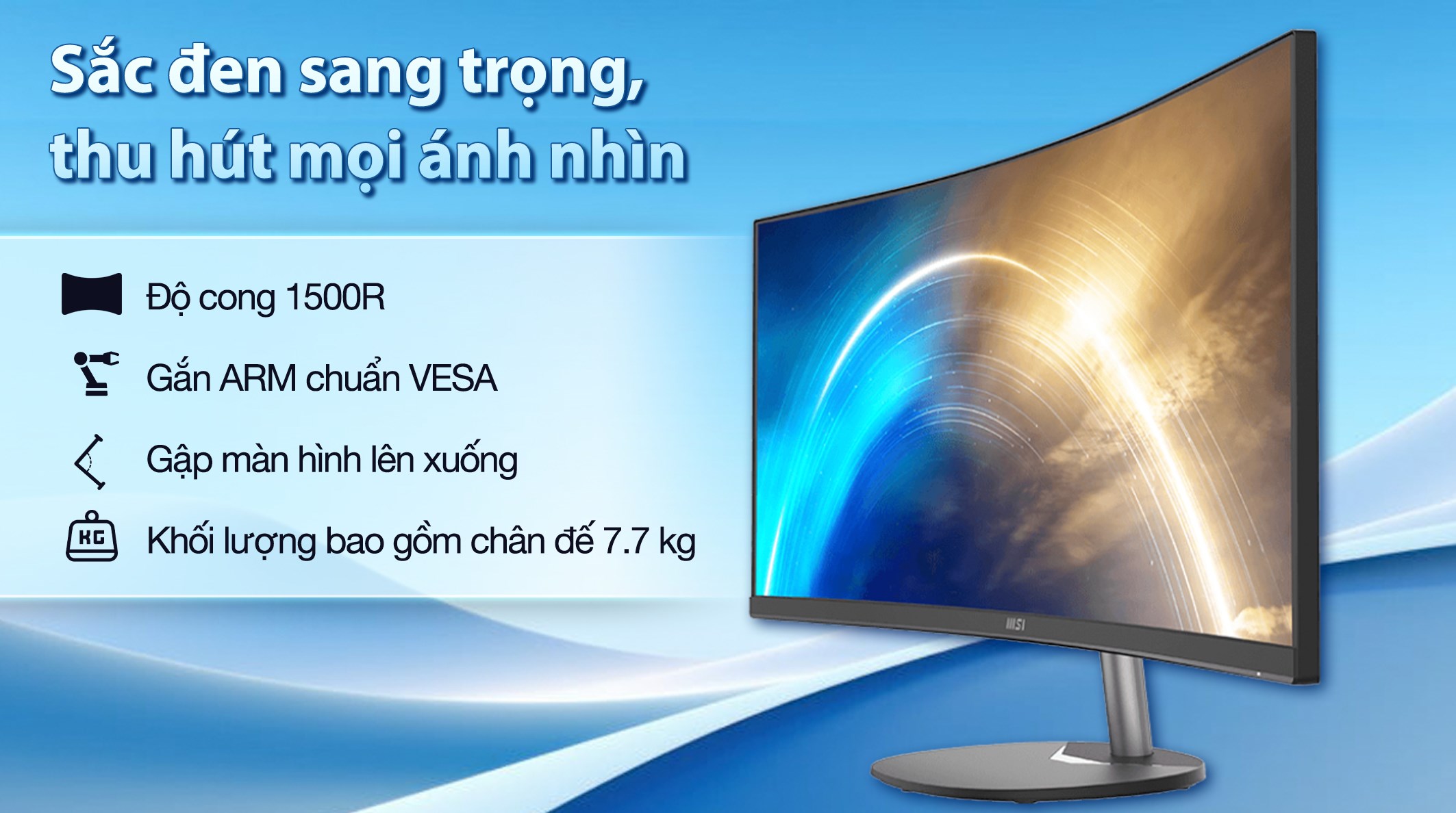 Màn hình MSI PRO MP341CQ 34 inch 3K/VA/100Hz/4ms