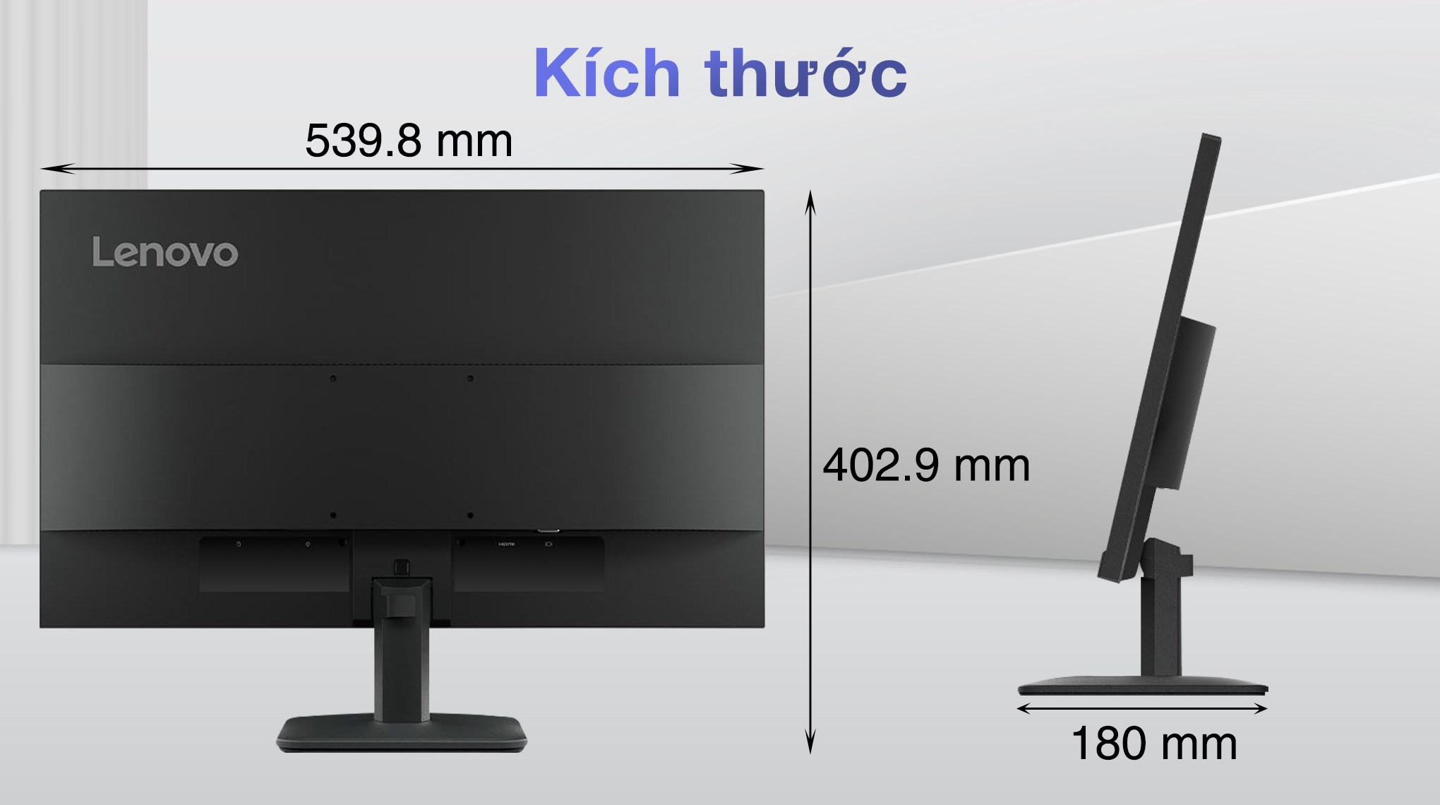 Màn hình Lenovo L24-4e 23.8 inch FHD/IPS/100Hz/4ms
