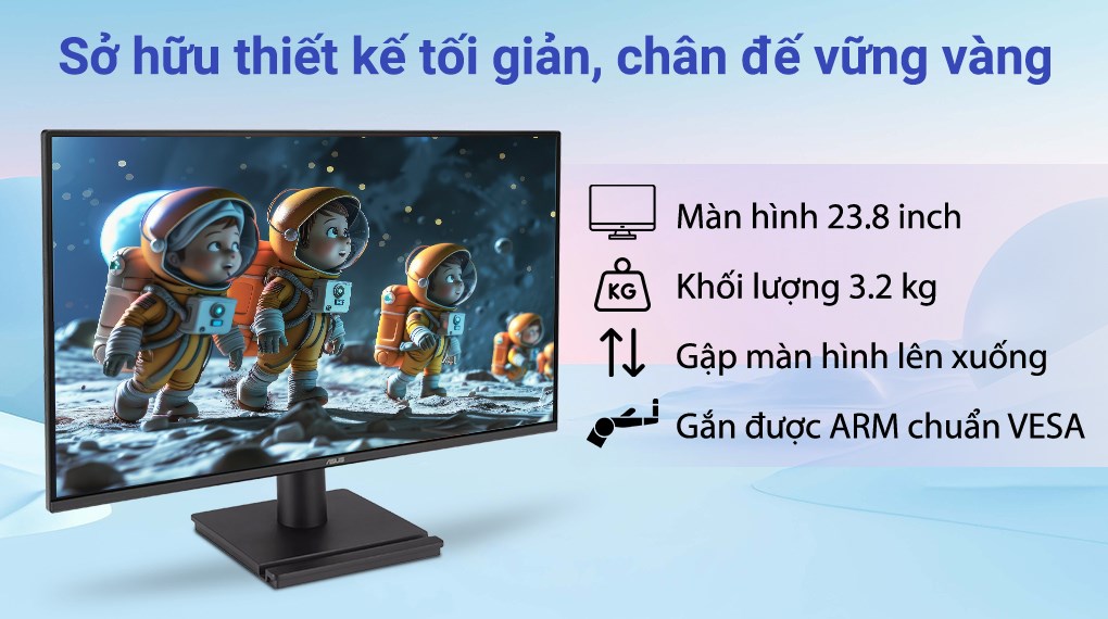 Màn hình Asus VA249HG-R 23.8 inch FHD/IPS/120Hz/1ms