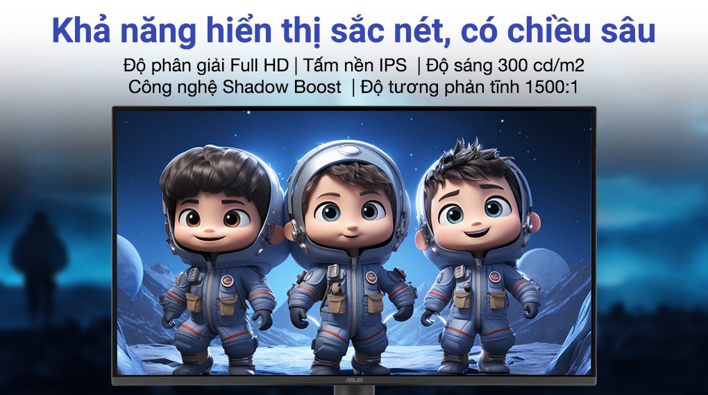 Màn hình Asus VA249HG-R 23.8 inch FHD/IPS/120Hz/1ms
