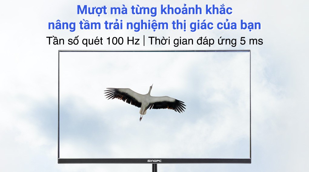 Màn hình SingPC P27F100-IPS 27 inch FHD/IPS/100Hz/5ms