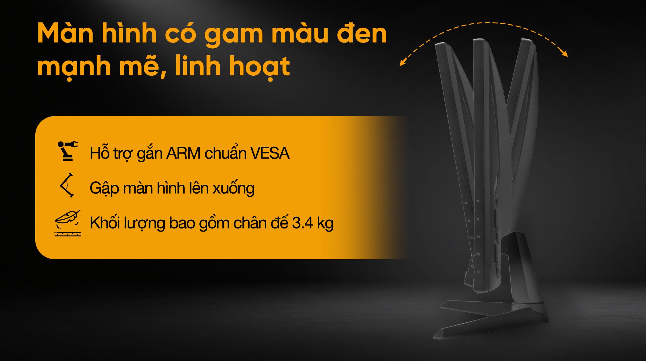 Màn hình Gaming Asus TUF VG259Q5A 24.5 inch FHD/IPS/200Hz/1ms