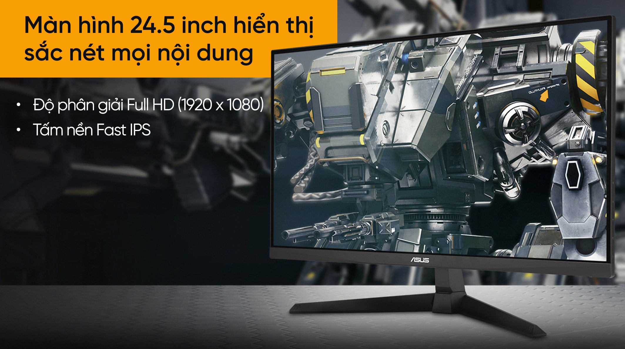 Màn hình Gaming Asus TUF VG259Q5A 24.5 inch FHD/IPS/200Hz/1ms