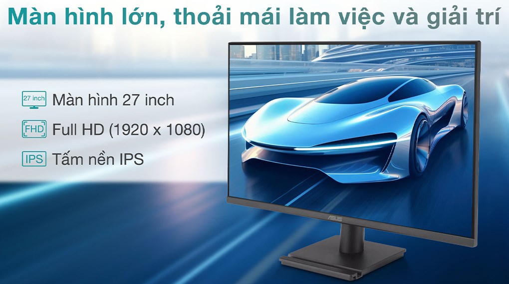 Màn hình Asus VA279HG-R 27 inch FHD/IPS/120Hz/1ms