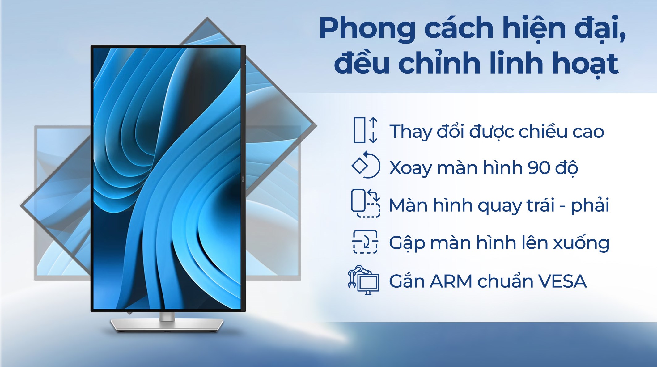 Màn hình Dell Pro Plus P2725D 27 inch 2K/IPS/100Hz/5ms
