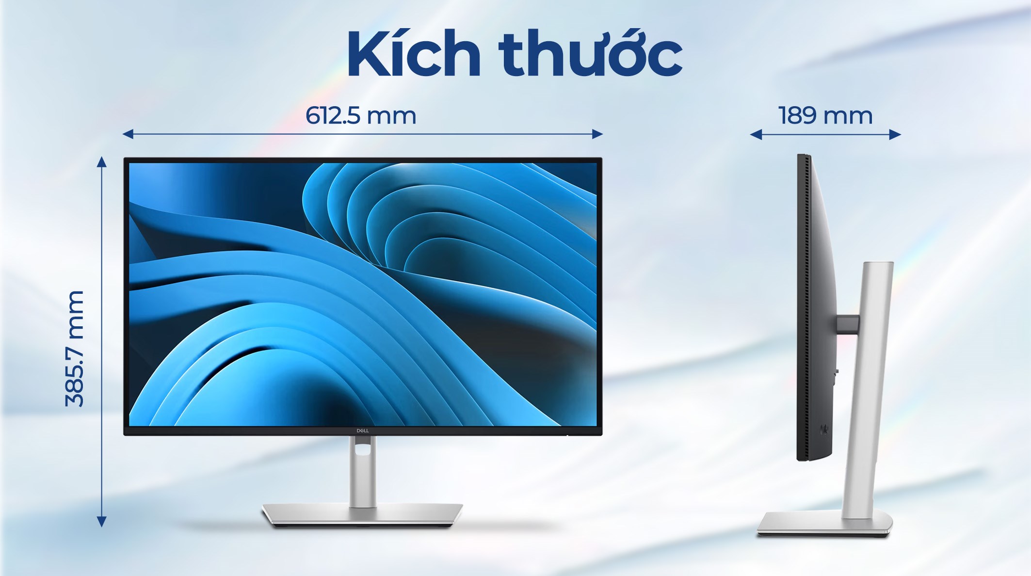 Màn hình Dell Pro Plus P2725D 27 inch 2K/IPS/100Hz/5ms