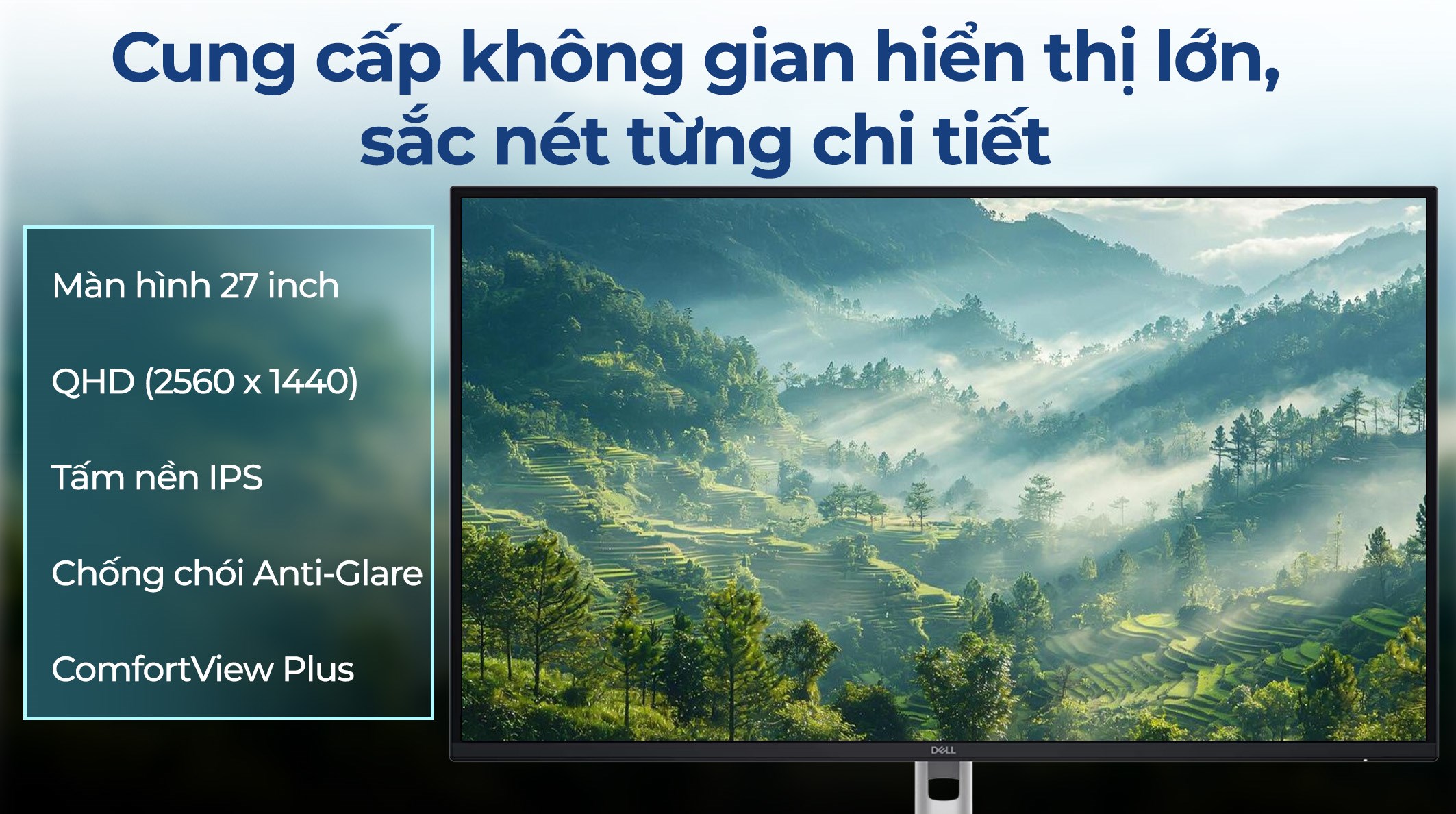 Màn hình Dell Pro Plus P2725D 27 inch 2K/IPS/100Hz/5ms