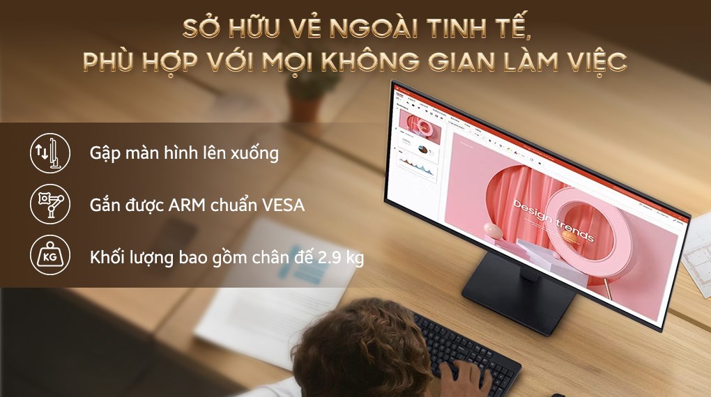 Màn hình Samsung S3 S30GD LS27D300GAEXXV 27 inch FHD/IPS/100Hz/5ms