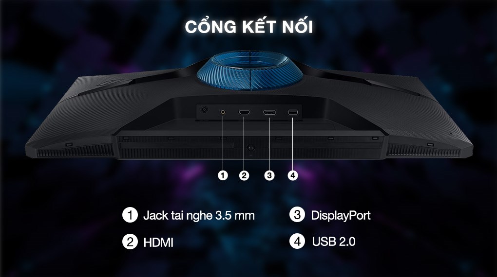 Màn hình Gaming Samsung Odyssey G3 LS27DG302EEXXV 27 inch Full HD/VA/180Hz/1ms