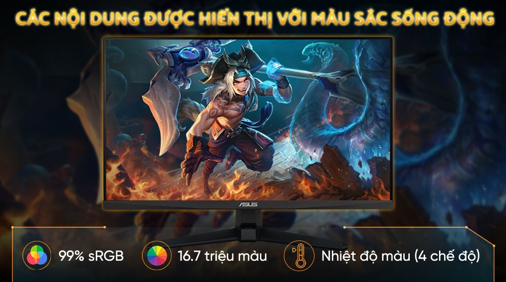 Màn hình Gaming Asus TUF VG249QM5A 23.8 inch FHD/IPS/240Hz/0.3ms