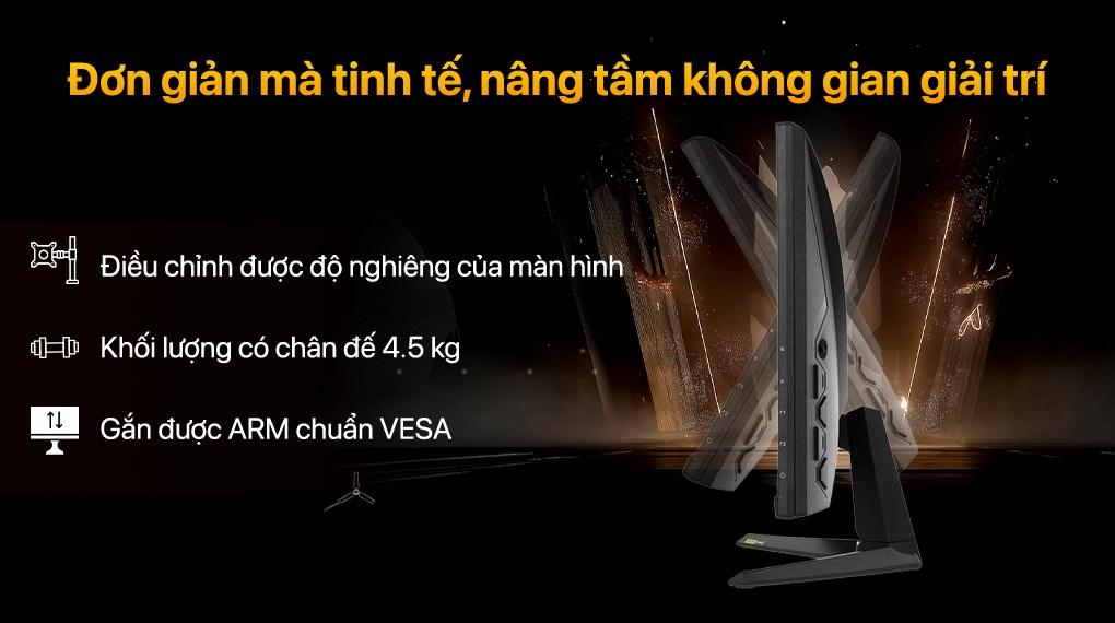 Màn hình Gaming Asus TUF VG279QM5A 27 inch FHD/IPS/240Hz/0.3ms