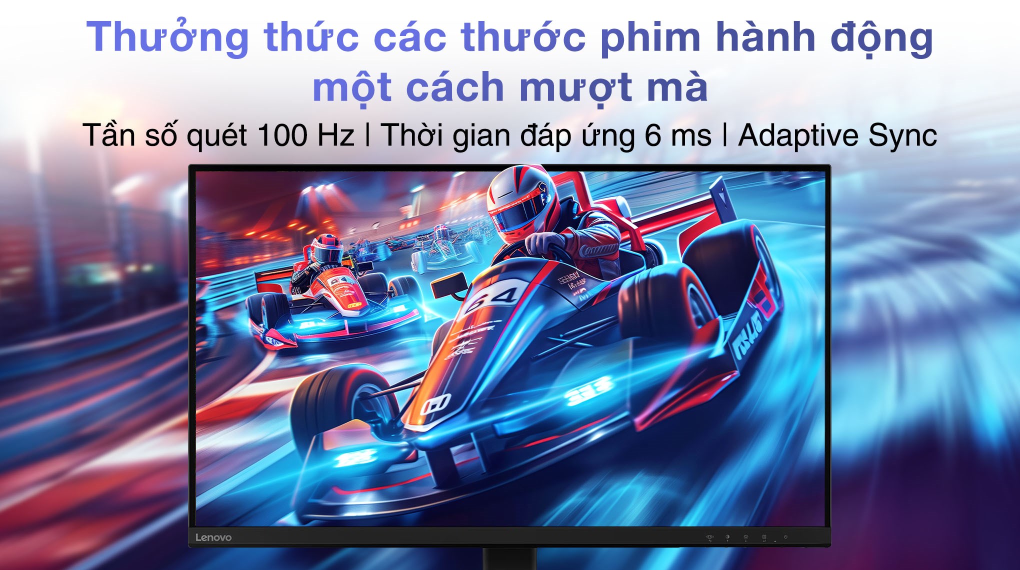 Màn hình Lenovo L27qe (27 inch 2K, IPS, 100Hz, 6ms)