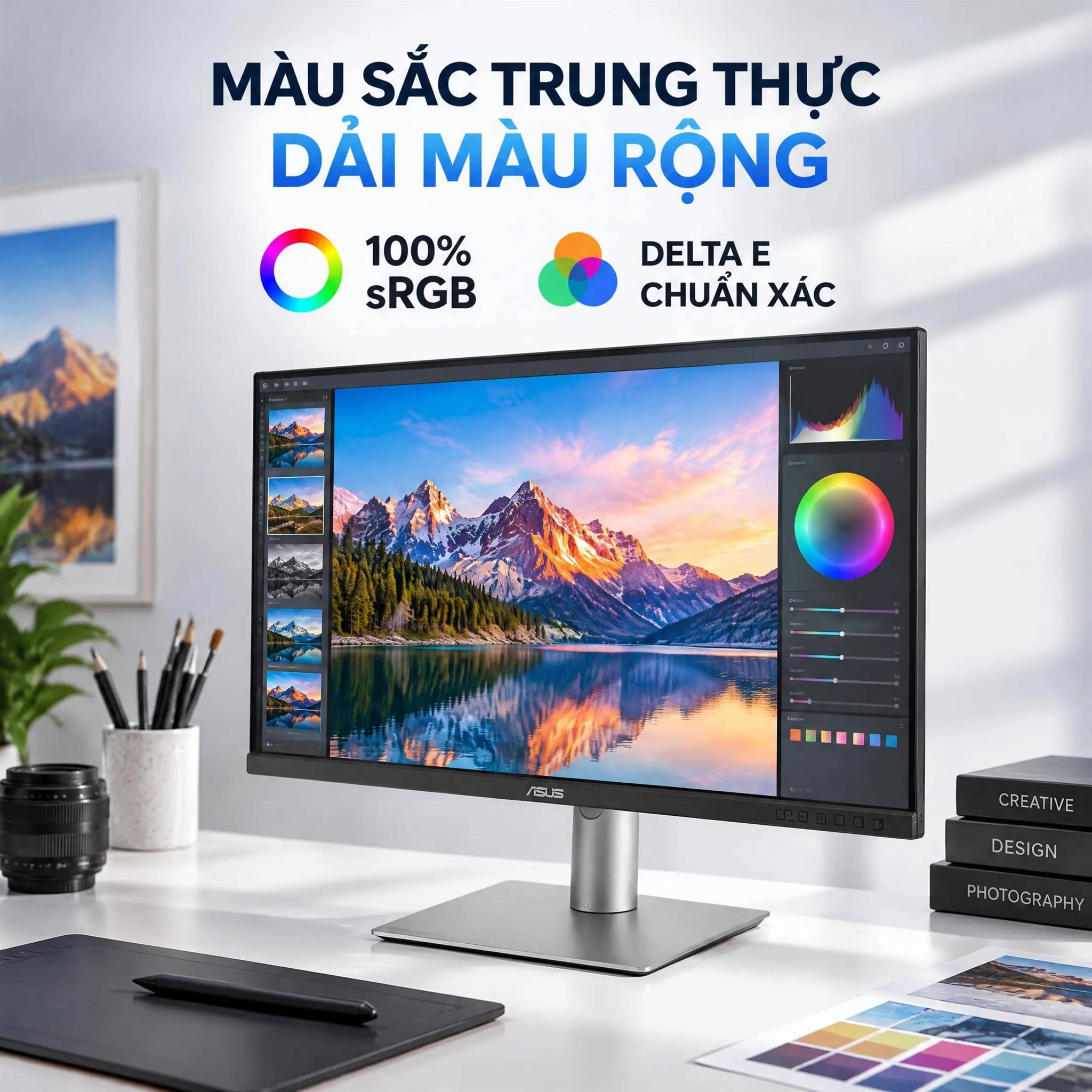 Màn hình Asus ProArt PA248QFV (24.1 inch, Full HD, IPS, 100Hz, 5ms)
