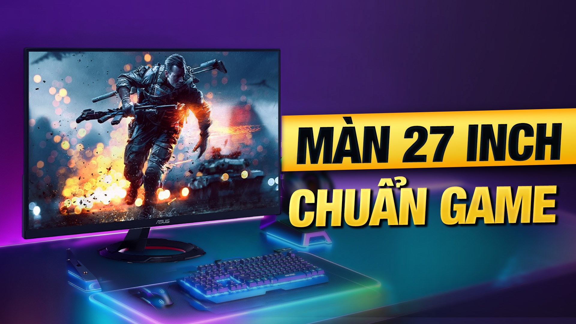 Màn hình Gaming Asus TUF VG279Q3R (27 inch, Full HD, Fast IPS, 180Hz, 1ms)