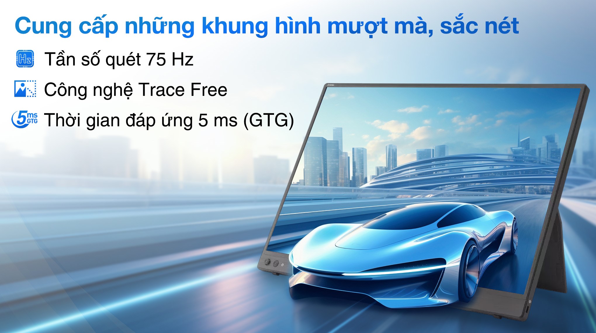 Màn hình di động Asus ZenScreen MB16FC (16 inch, WUXGA, IPS, 75Hz, 5ms)