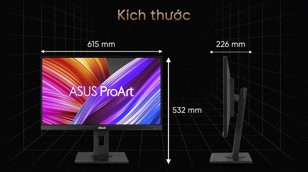 Màn hình Asus ProArt PA278QEV (27 inch, 2K, IPS, 75Hz, 5ms)