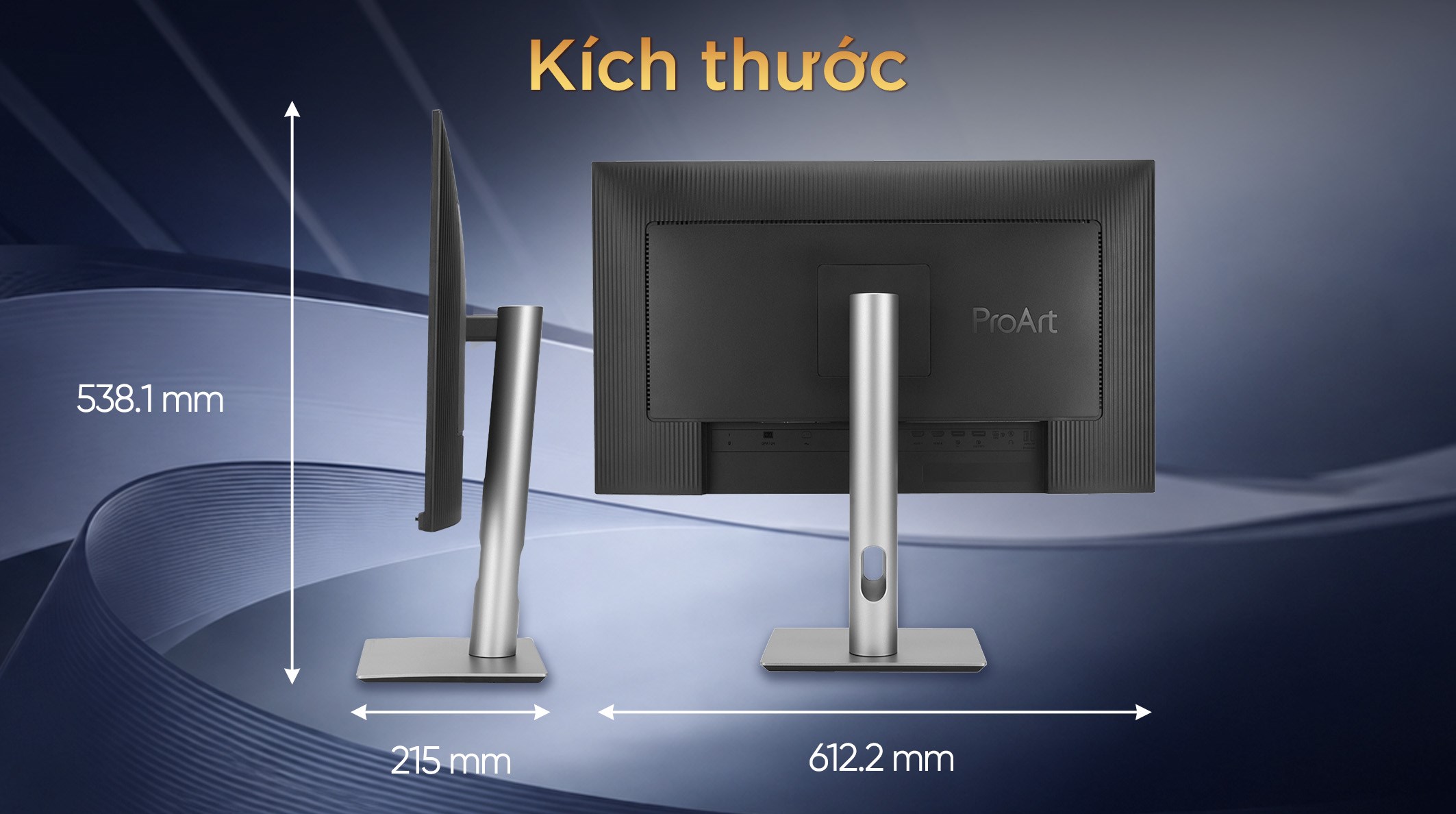 Màn hình Asus ProArt PA279CRV (27 inch, 4K, IPS, 60Hz, 5ms)