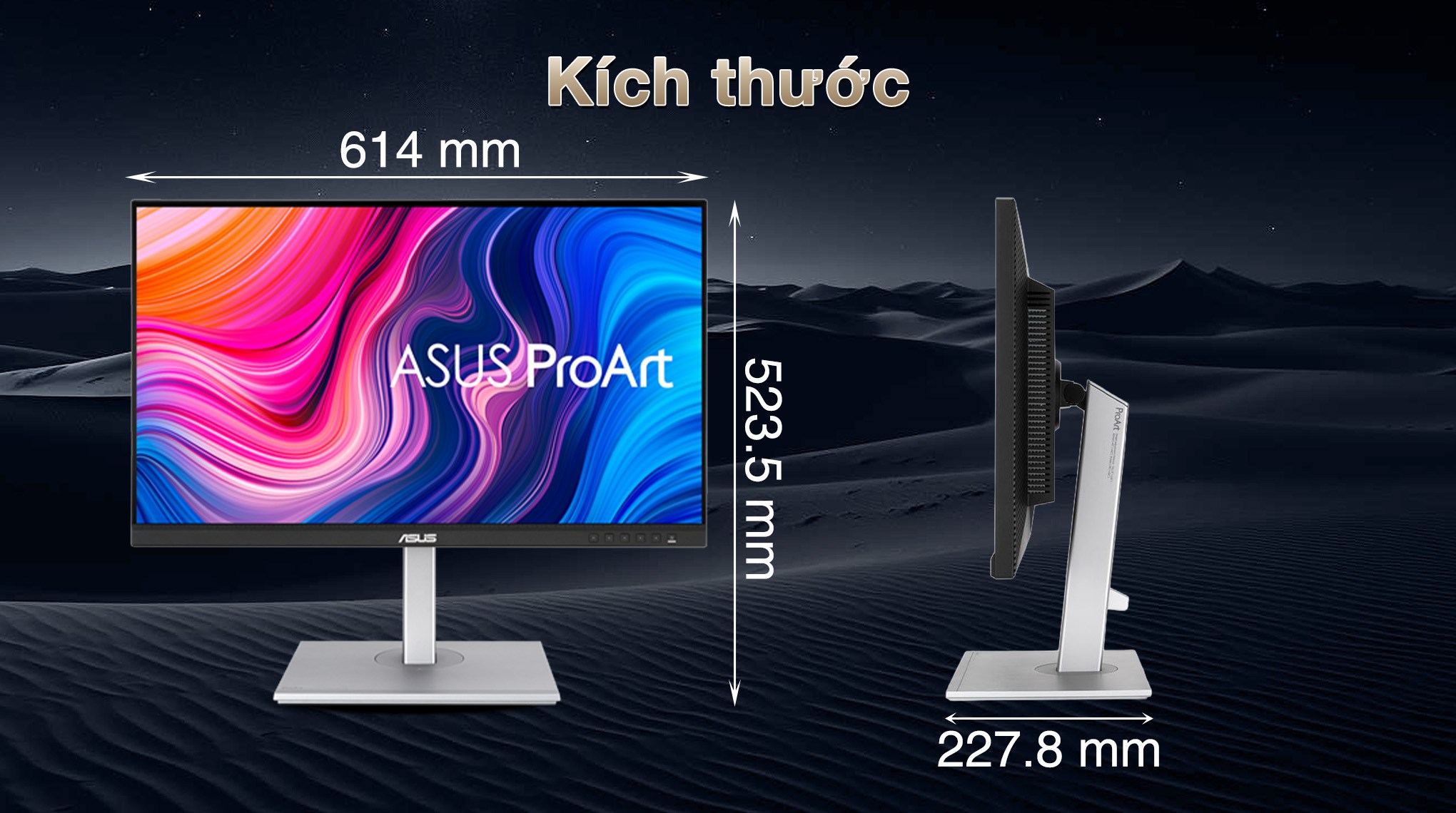Màn hình Asus ProArt PA279CV 27 inch 4K/IPS/60Hz/5ms - 3
