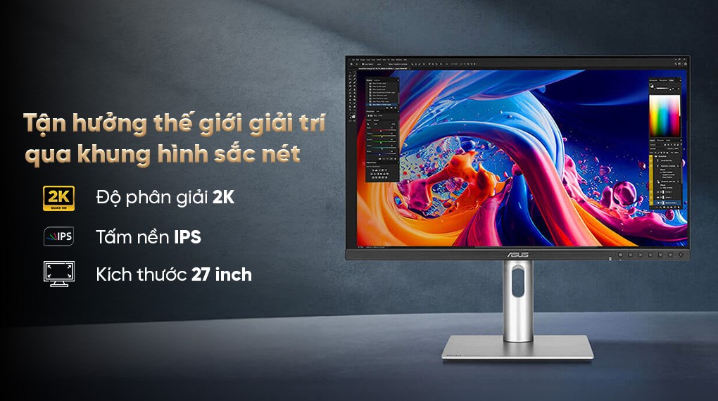 Màn hình Asus ProArt PA278CGRV (27 inch, 2K, IPS, 144Hz, 5ms)