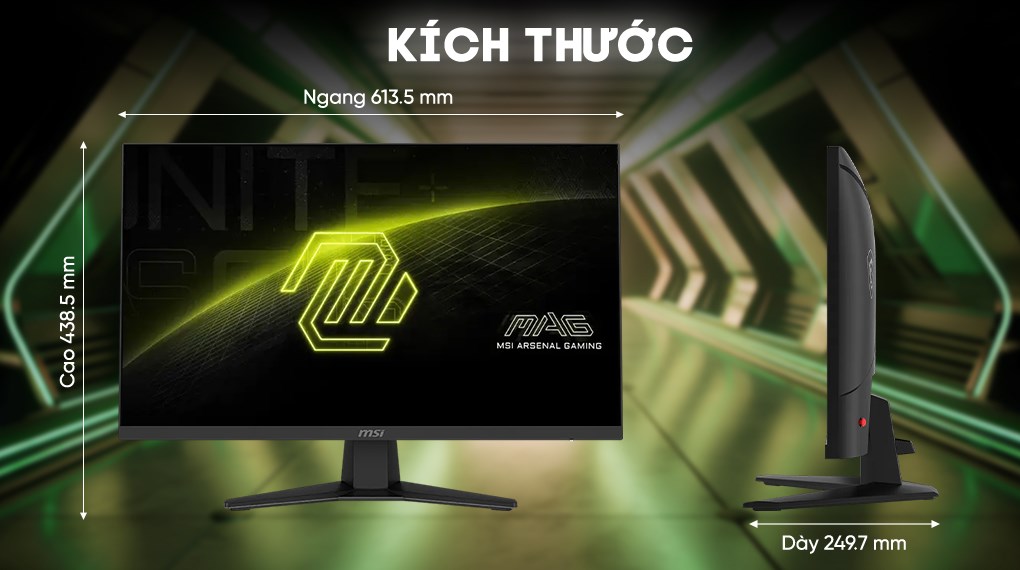 Màn hình Gaming MSI MAG 274QF X24 (27 inch, WQHD, Rapid IPS, 240Hz, 0.5ms)