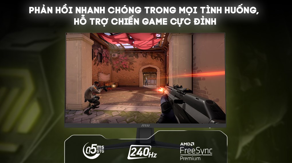 Màn hình Gaming MSI MAG 274QF X24 (27 inch, WQHD, Rapid IPS, 240Hz, 0.5ms)