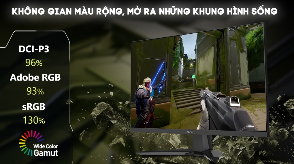 Màn hình Gaming MSI MAG 274QF X24 (27 inch, WQHD, Rapid IPS, 240Hz, 0.5ms)