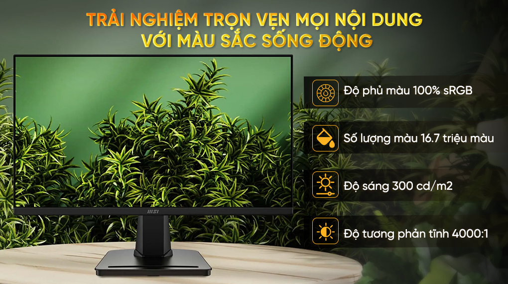 Màn hình MSI PRO MP225 E12VL (21.45 inch, Full HD, VA, 120Hz, 1ms)