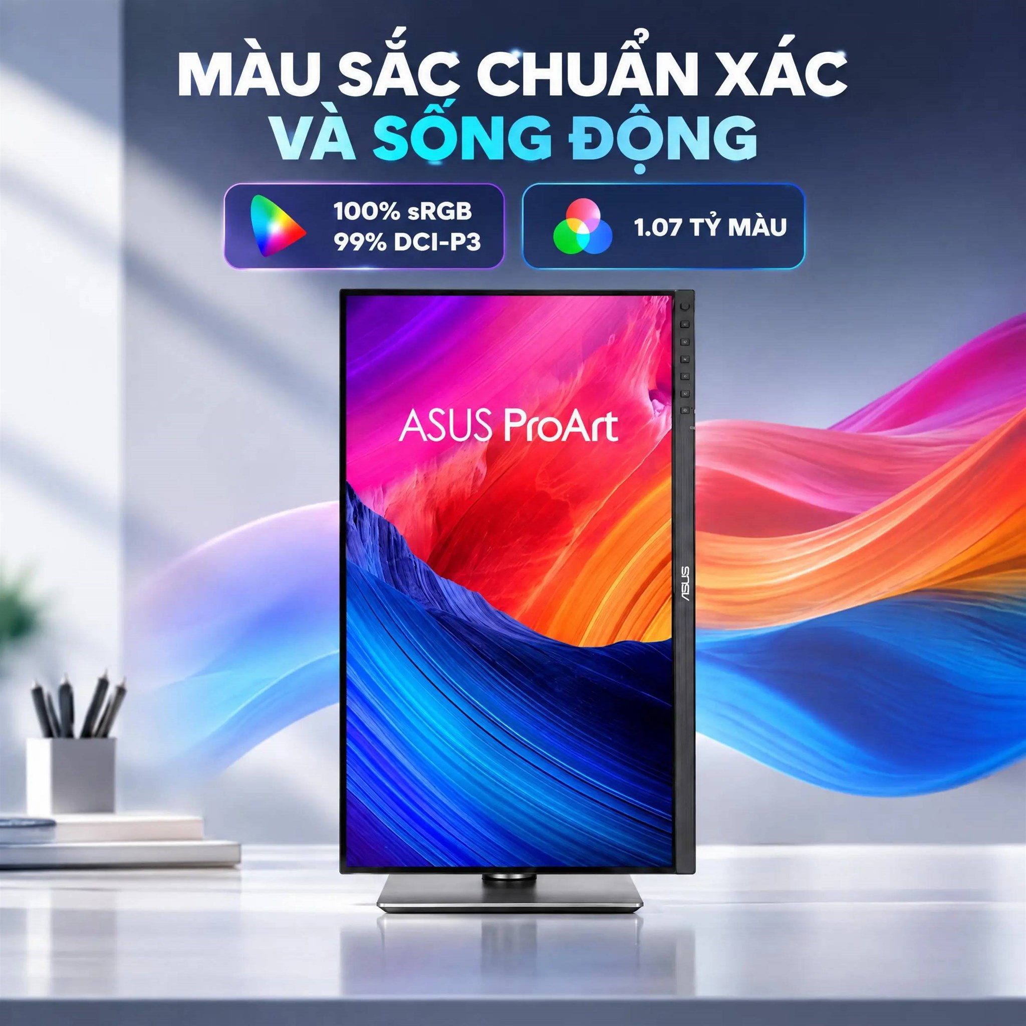 Màn hình Asus ProArt PA27JCV (27 inch, 5K, IPS, 60Hz, 5ms) - 2