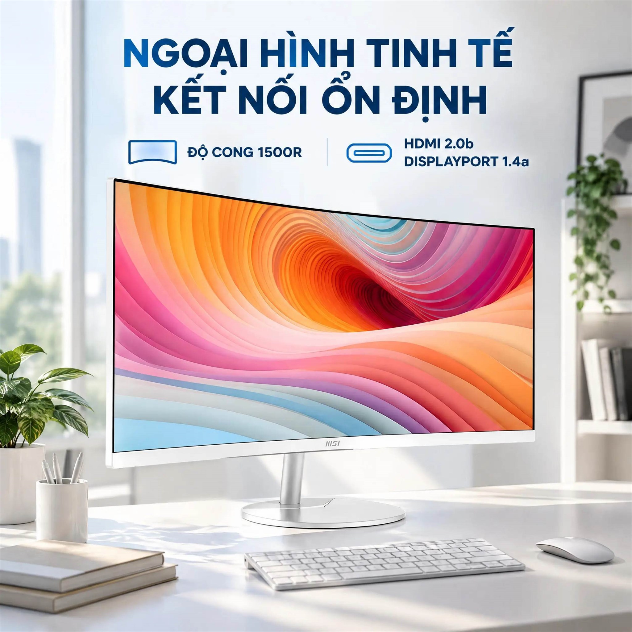 Màn hình MSI PRO MP341CQW-E12 (34 inch, UWQHD, VA, 120Hz, 1ms)