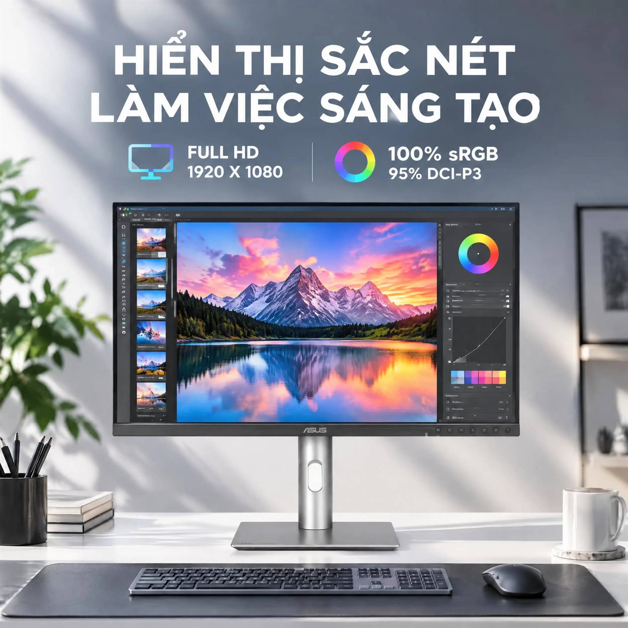 Màn hình Asus ProArt PA249CGV (24 inch Full HD, IPS, 144Hz, 5ms)