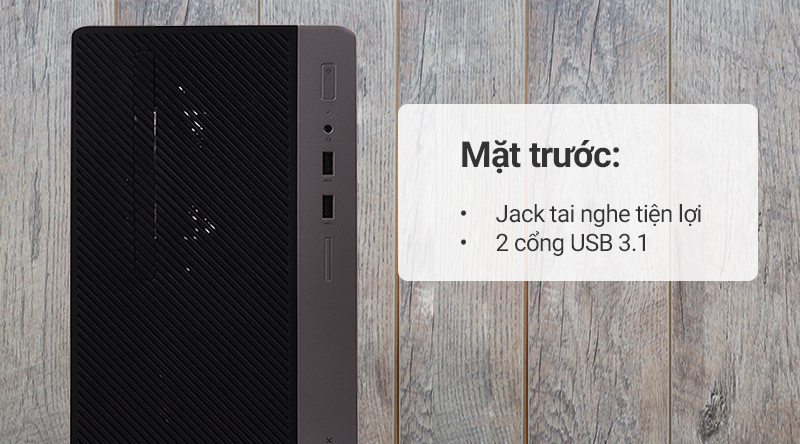 HP ProDesk 400G4MT i5 7500/4GB/500GB/Bàn phím&Chuột/Dos (1HT54PA)