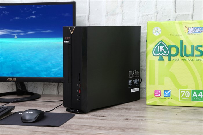 Máy tính bộ Acer Aspire XC-885 i7-8700/8GB/1TB/2GB GT730/Win10/(DT.BAQSV.012) Màu Đen