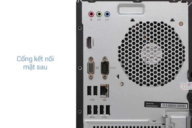 HP 390-0010d G5420/4GB/1TB/Bàn phím&Chuột/Win10 (6DV55AA) Màu Đen