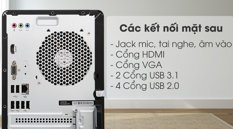 HP Pavilion 590 p0111d i5 9400/8GB/1TB/Bàn phím&Chuột/Win10 (6DV44AA)