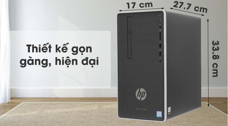 HP Pavilion 590 p0111d i5 9400/8GB/1TB/Bàn phím&Chuột/Win10 (6DV44AA)
