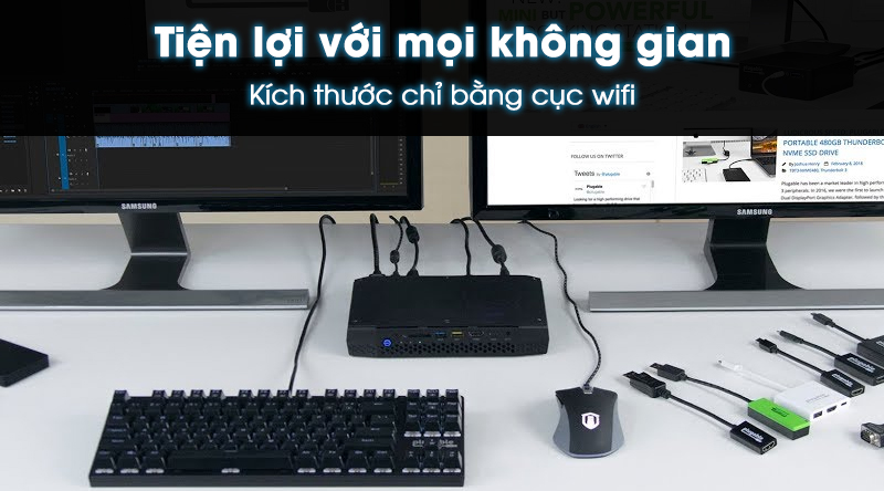 Intel NUC i7 8809G/16GB/1TB SSD/4GB Radeon RX Vega M GH/Win10 (BOXNUC8i7HVKVA4)