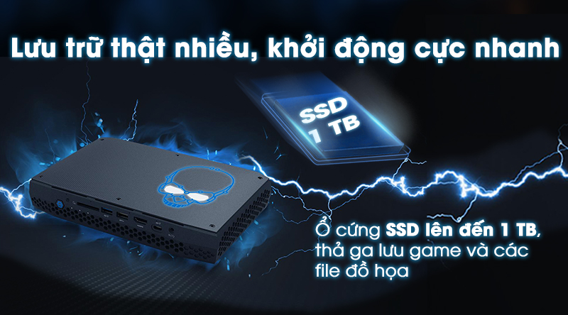 Intel NUC i7 8809G/16GB/1TB SSD/4GB Radeon RX Vega M GH/Win10 (BOXNUC8i7HVKVA4)