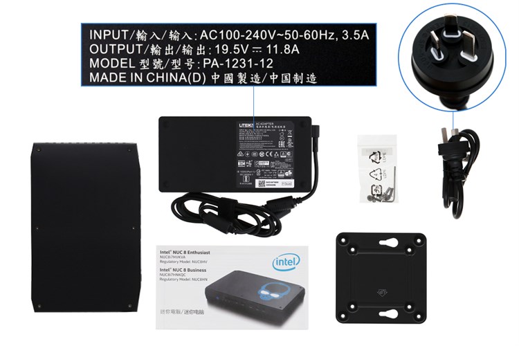 Intel NUC i7 8809G/16GB/1TB SSD/4GB Radeon RX Vega M GH/Win10 (BOXNUC8i7HVKVA4)