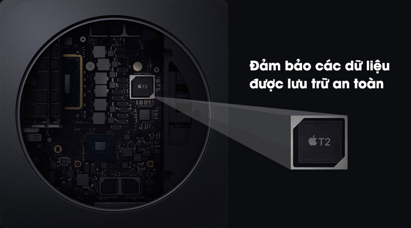 Mac mini trang bị Chip bảo mật Apple T2 