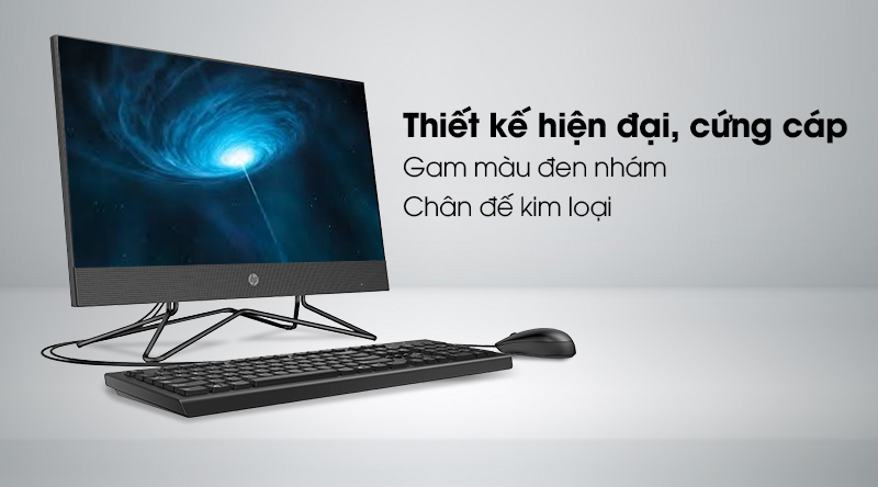 Máy tính để bàn HP 200 Pro G4 AIO i3 (2J860PA) - Thiết kế